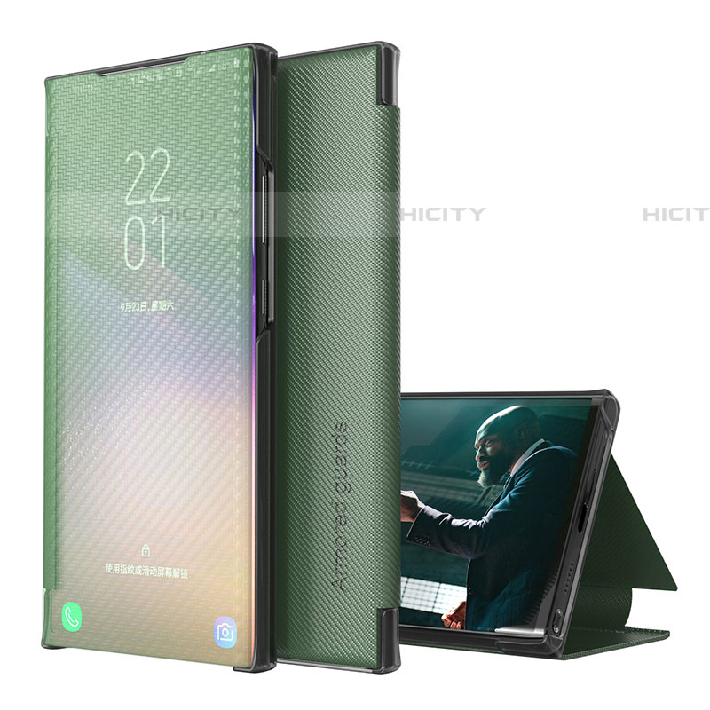 Handytasche Stand Schutzhülle Flip Leder Hülle ZL1 für Samsung Galaxy F62 5G