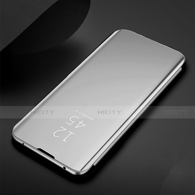 Handytasche Stand Schutzhülle Flip Leder Rahmen Spiegel Tasche für Samsung Galaxy M21 groß