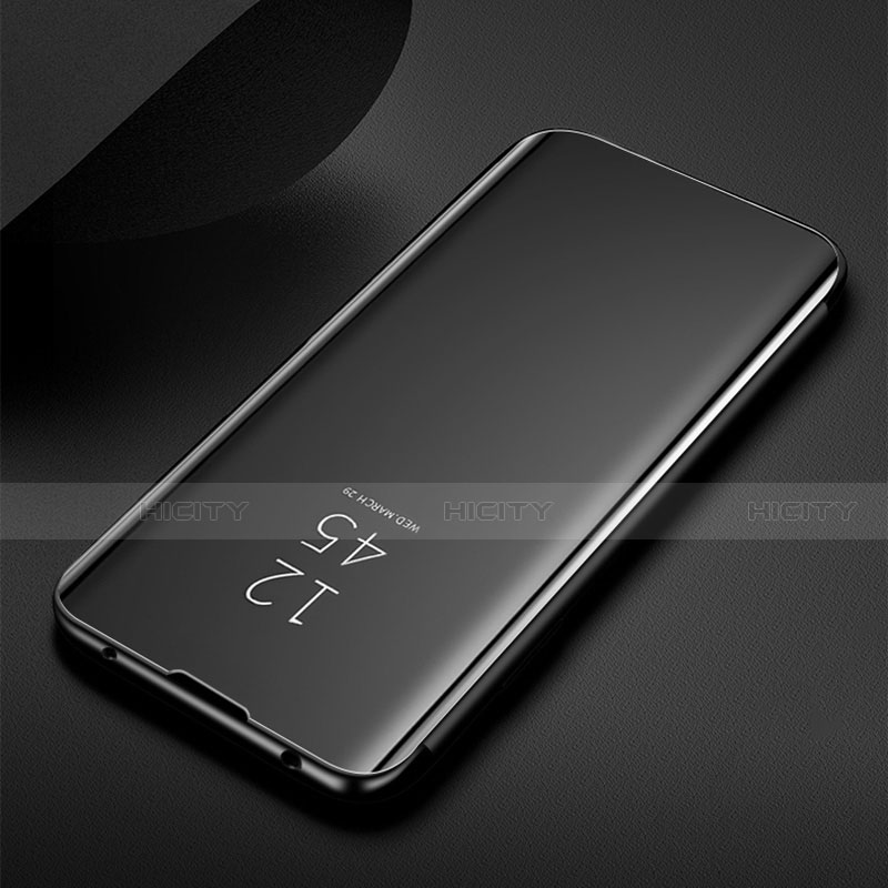 Handytasche Stand Schutzhülle Flip Leder Rahmen Spiegel Tasche für Samsung Galaxy M21 groß