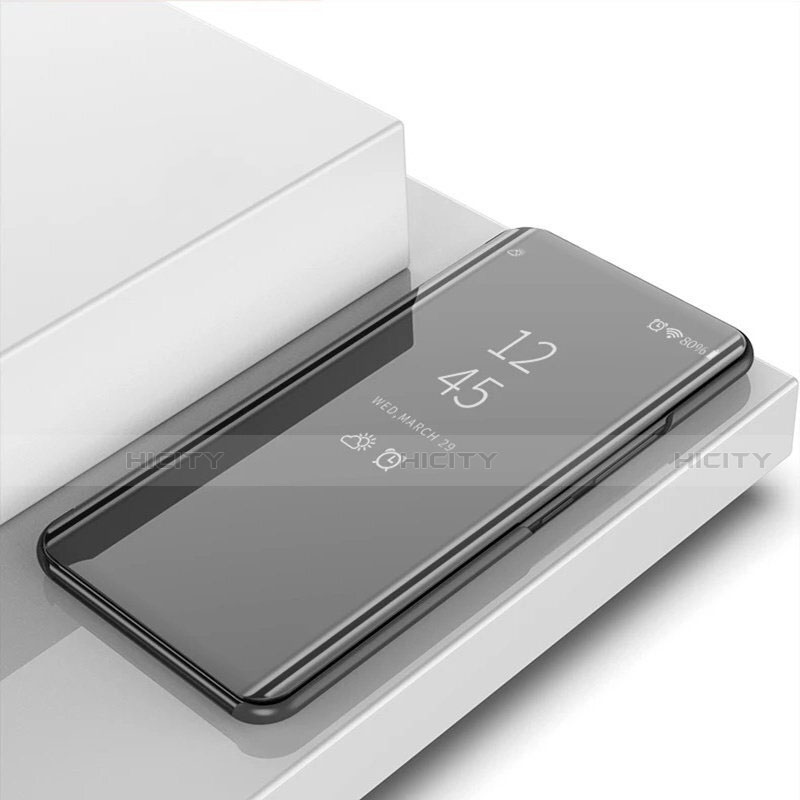 Handytasche Stand Schutzhülle Flip Leder Rahmen Spiegel Tasche für Sony Xperia 1 II
