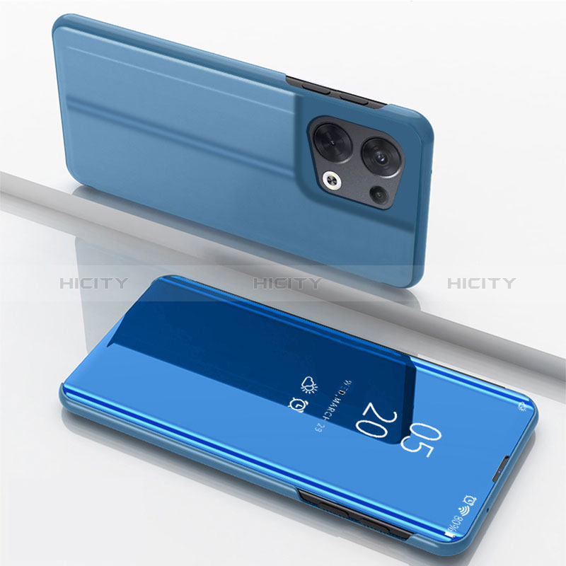 Handytasche Stand Schutzhülle Flip Leder Rahmen Spiegel Tasche für Xiaomi Redmi Note 13 Pro 5G