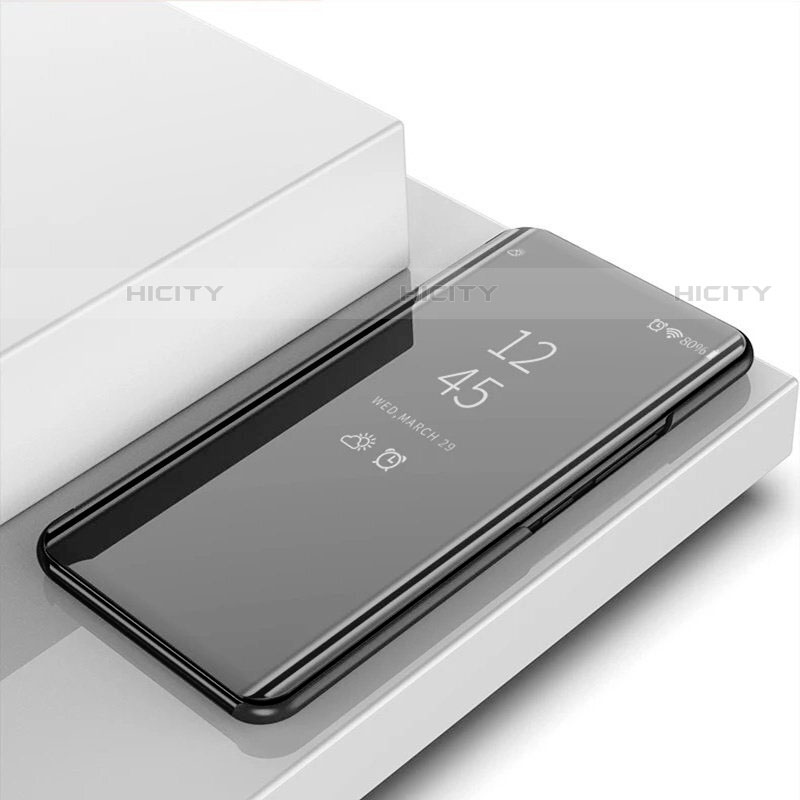 Handytasche Stand Schutzhülle Flip Leder Rahmen Spiegel Tasche L01 für Xiaomi Mi 12X 5G