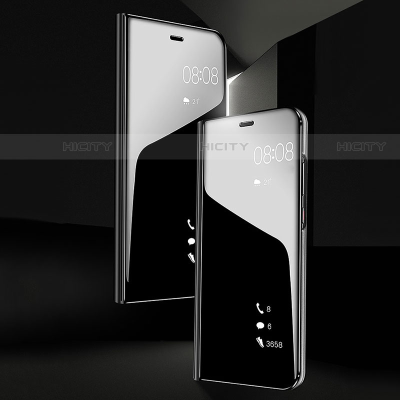 Handytasche Stand Schutzhülle Flip Leder Rahmen Spiegel Tasche M04 für Xiaomi Mi 11 5G