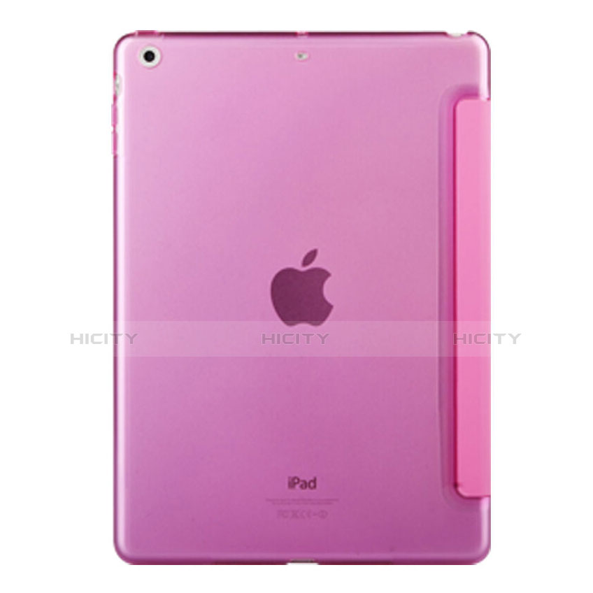 Handytasche Stand Schutzhülle Leder für Apple iPad Mini 2 Pink groß