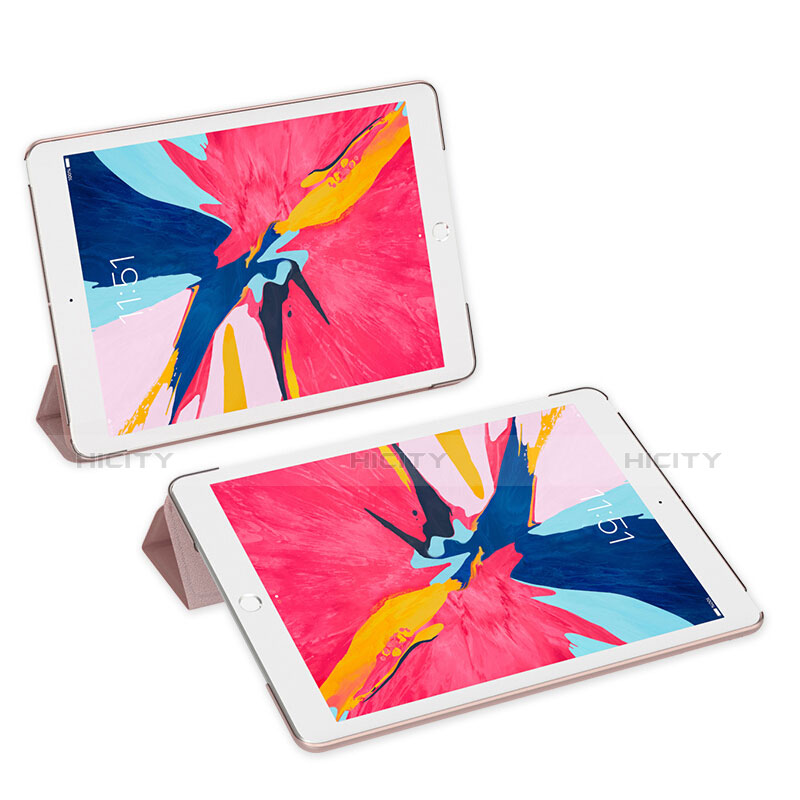 Handytasche Stand Schutzhülle Leder für Apple iPad Mini 5 (2019) Rosegold