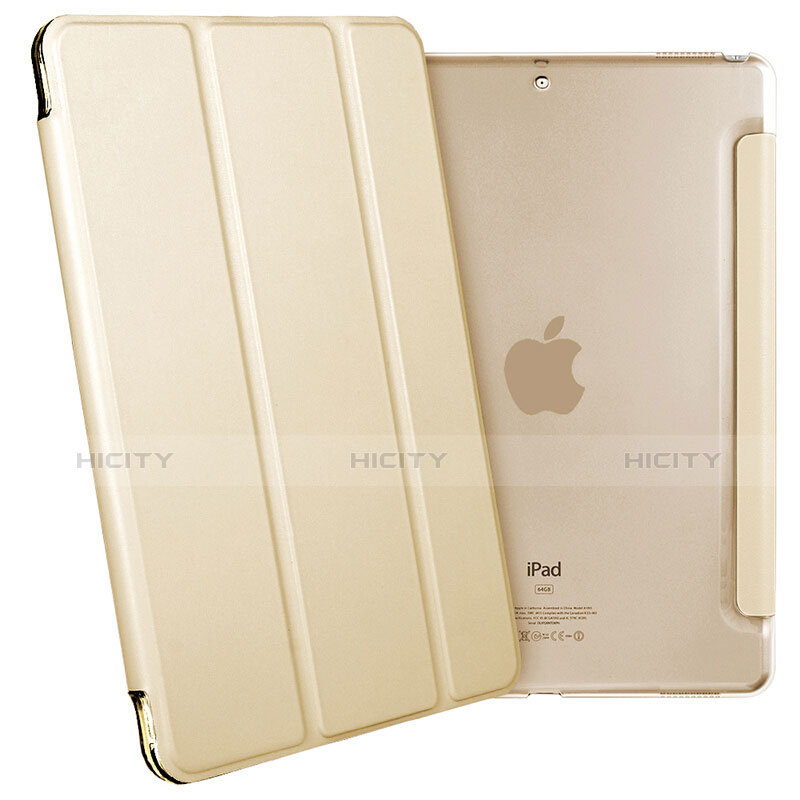 Handytasche Stand Schutzhülle Leder für Apple iPad Pro 12.9 (2017) Gold