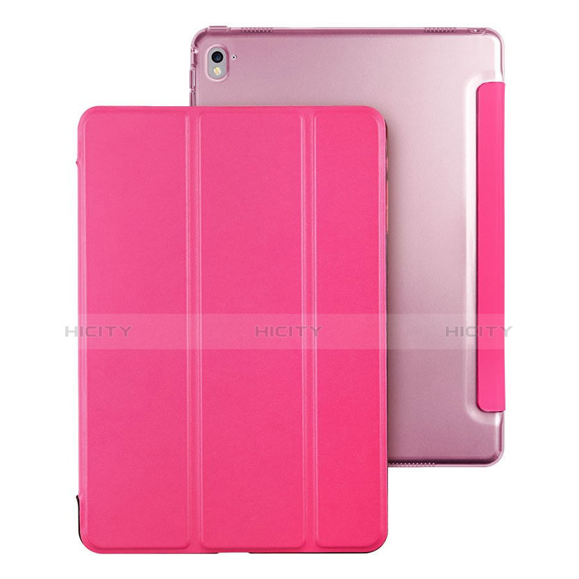 Handytasche Stand Schutzhülle Leder für Apple iPad Pro 9.7 Pink Plus