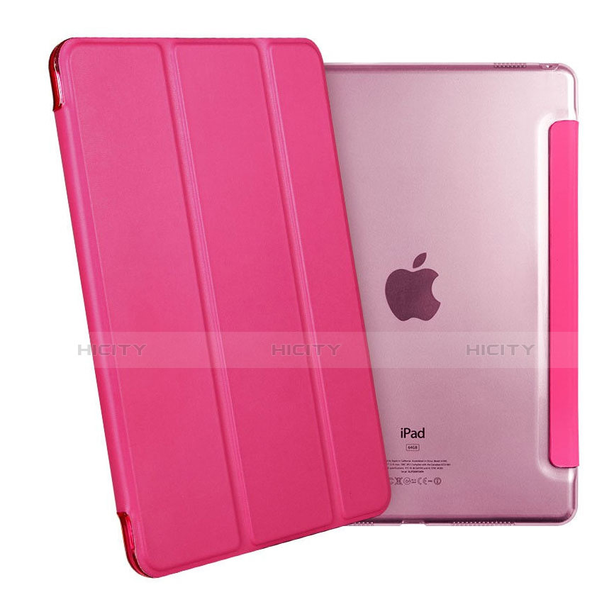 Handytasche Stand Schutzhülle Leder für Apple iPad Pro 9.7 Pink groß