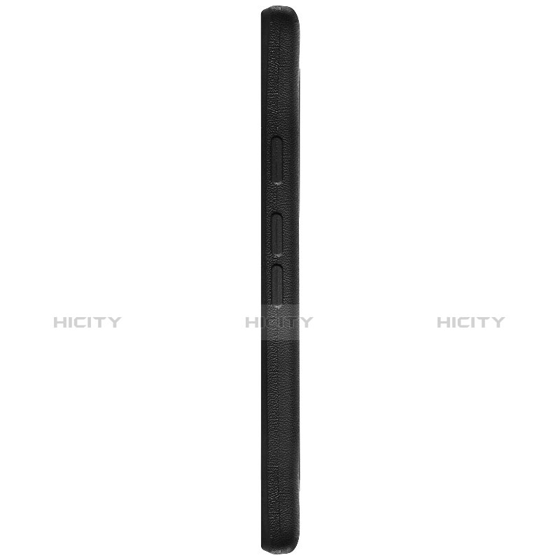 Handytasche Stand Schutzhülle Leder für Google Nexus 5X Schwarz groß