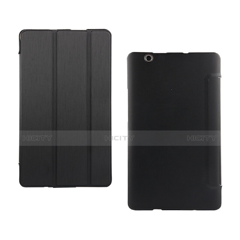Handytasche Stand Schutzhülle Leder für Huawei Mediapad M3 8.4 BTV-DL09 BTV-W09 Schwarz groß