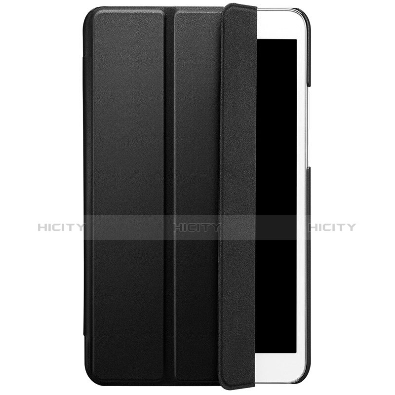 Handytasche Stand Schutzhülle Leder für Huawei MediaPad T2 8.0 Pro Schwarz groß