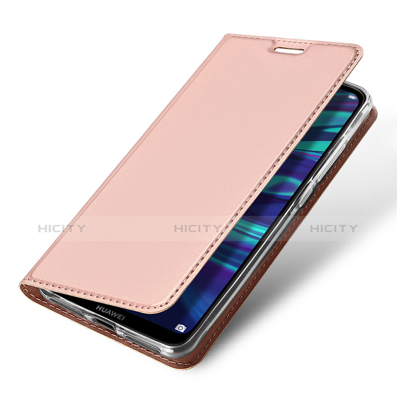 Handytasche Stand Schutzhülle Leder für Huawei Y7 Prime (2019) groß