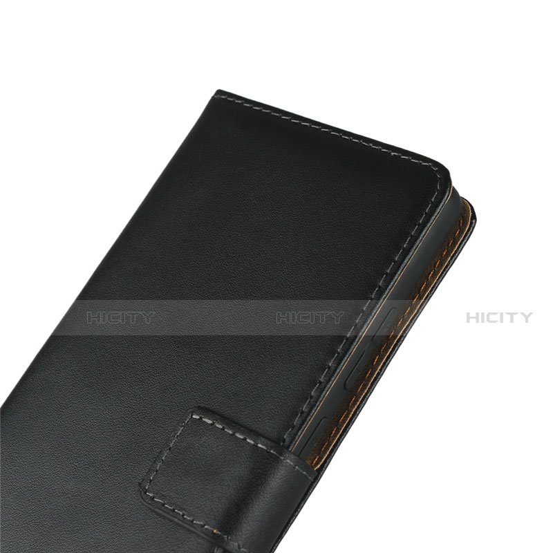 Handytasche Stand Schutzhülle Leder für Samsung Galaxy Note 20 5G Schwarz groß