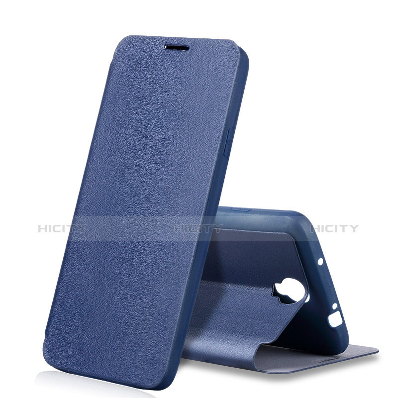 Handytasche Stand Schutzhülle Leder für Samsung Galaxy Note 3 Neo N7505 Lite Duos N7502 Blau Plus