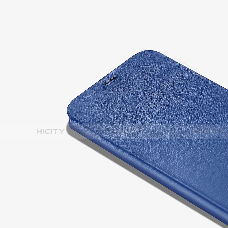 Handytasche Stand Schutzhülle Leder für Samsung Galaxy Note 8 Duos N950F Blau groß