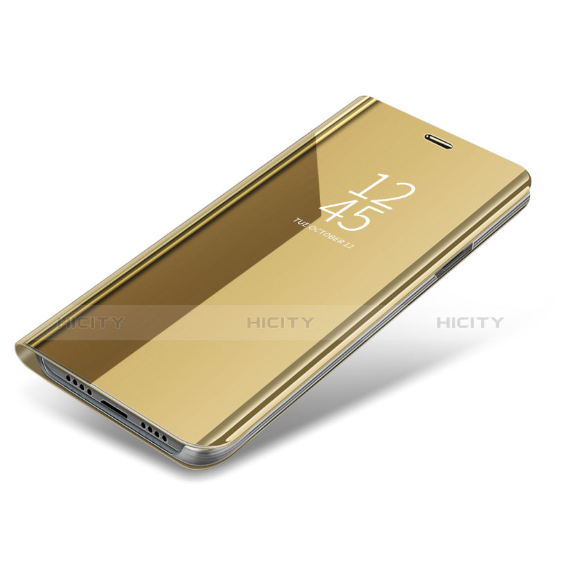 Handytasche Stand Schutzhülle Leder für Samsung Galaxy S8 Gold