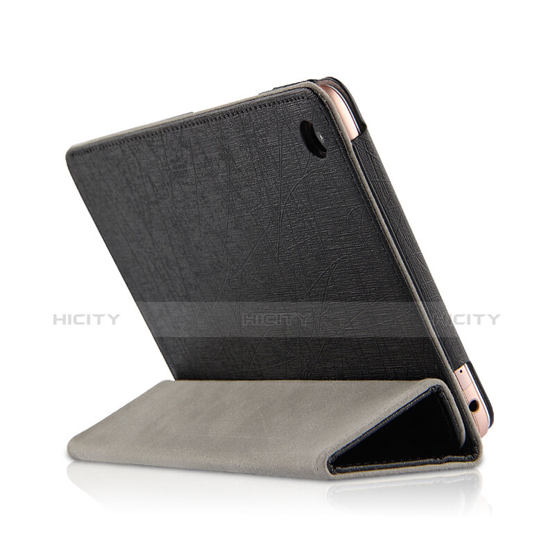 Handytasche Stand Schutzhülle Leder für Xiaomi Mi Pad 4 Plus 10.1 Schwarz groß