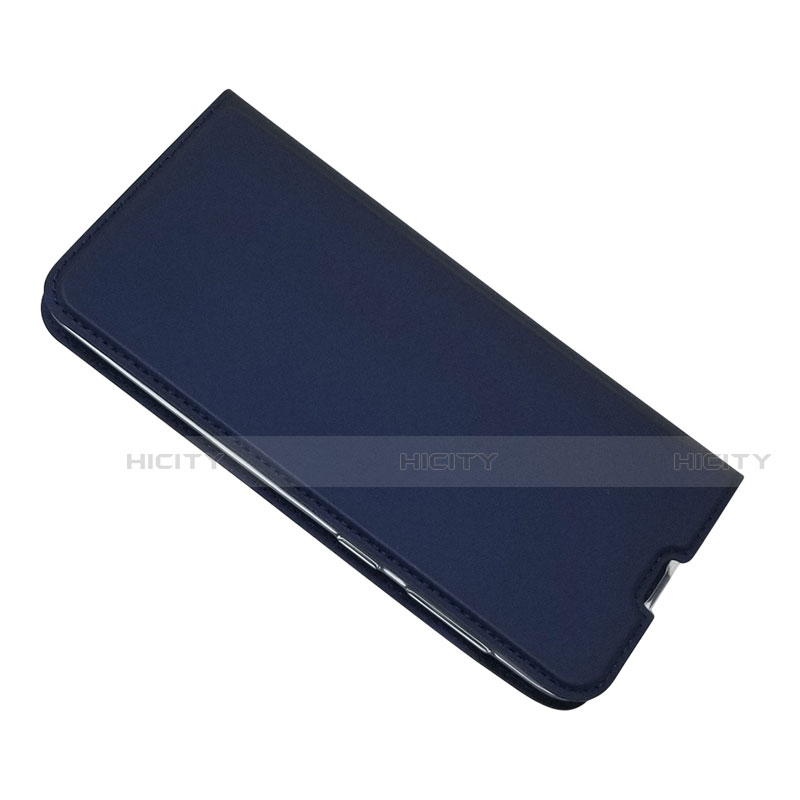 Handytasche Stand Schutzhülle Leder Hülle für Samsung Galaxy A50 Blau Plus