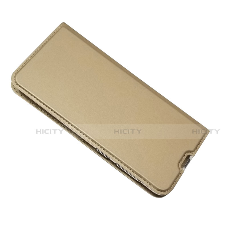 Handytasche Stand Schutzhülle Leder Hülle für Samsung Galaxy A50 Gold