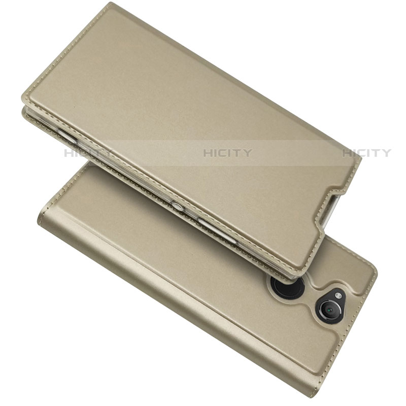 Handytasche Stand Schutzhülle Leder Hülle für Sony Xperia XA2