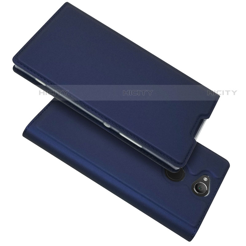 Handytasche Stand Schutzhülle Leder Hülle für Sony Xperia XA2