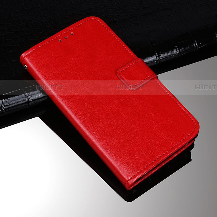 Handytasche Stand Schutzhülle Leder Hülle für Sony Xperia XA3 Rot