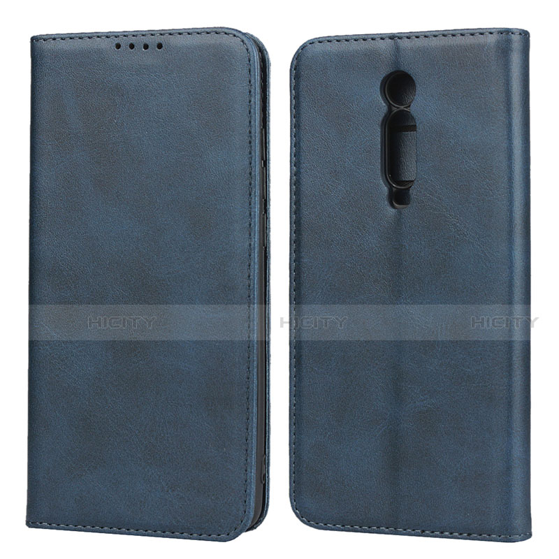 Handytasche Stand Schutzhülle Leder Hülle für Xiaomi Redmi K20 Pro Blau Plus