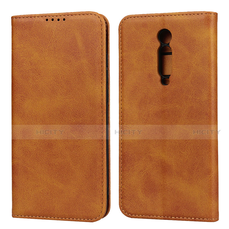 Handytasche Stand Schutzhülle Leder Hülle für Xiaomi Redmi K20 Pro Orange Plus