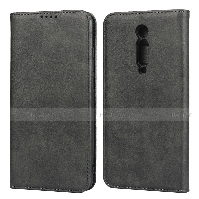 Handytasche Stand Schutzhülle Leder Hülle für Xiaomi Redmi K20 Schwarz