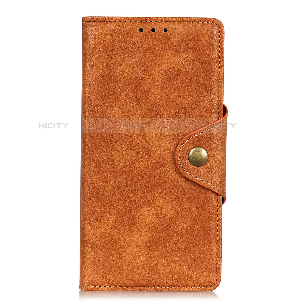 Handytasche Stand Schutzhülle Leder Hülle L01 für Alcatel 3 (2019) Orange Plus