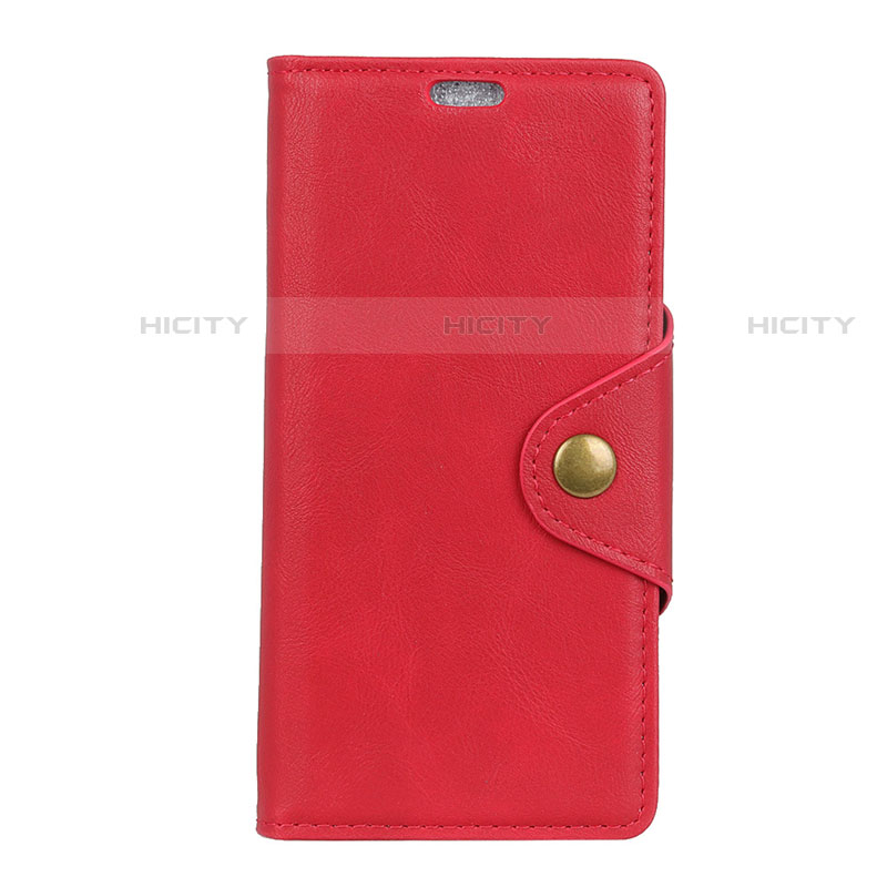 Handytasche Stand Schutzhülle Leder Hülle L01 für HTC U12 Plus Rot Plus