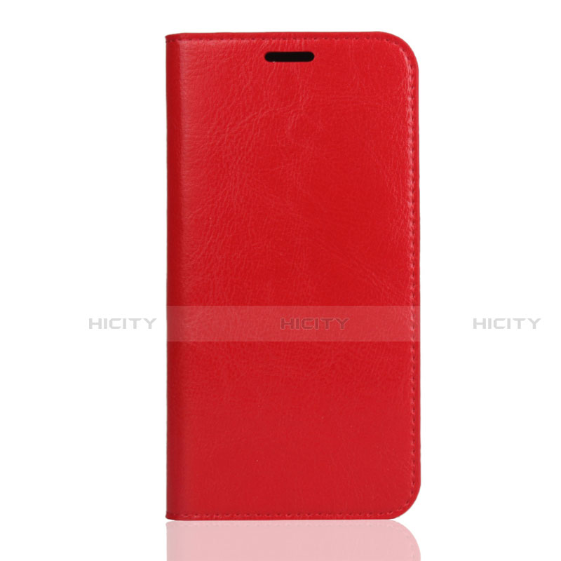 Handytasche Stand Schutzhülle Leder Hülle L01 für Huawei Y5 (2019) Rot Plus