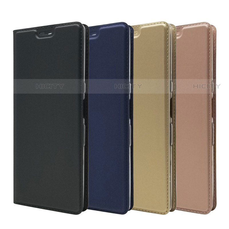 Handytasche Stand Schutzhülle Leder Hülle L01 für Sony Xperia XA3 Ultra