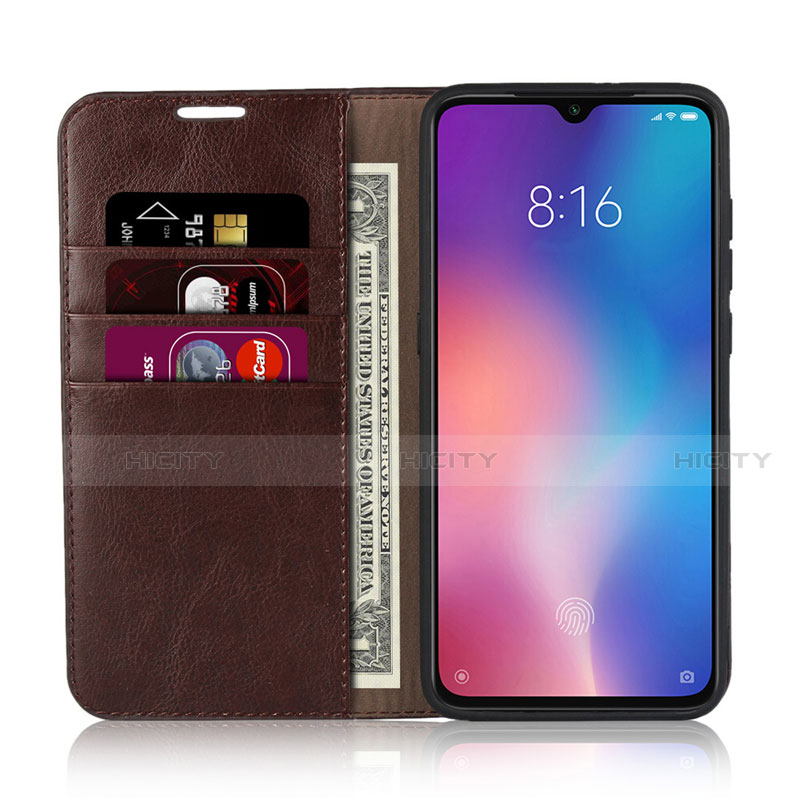 Handytasche Stand Schutzhülle Leder Hülle L01 für Xiaomi Mi 9 Lite groß