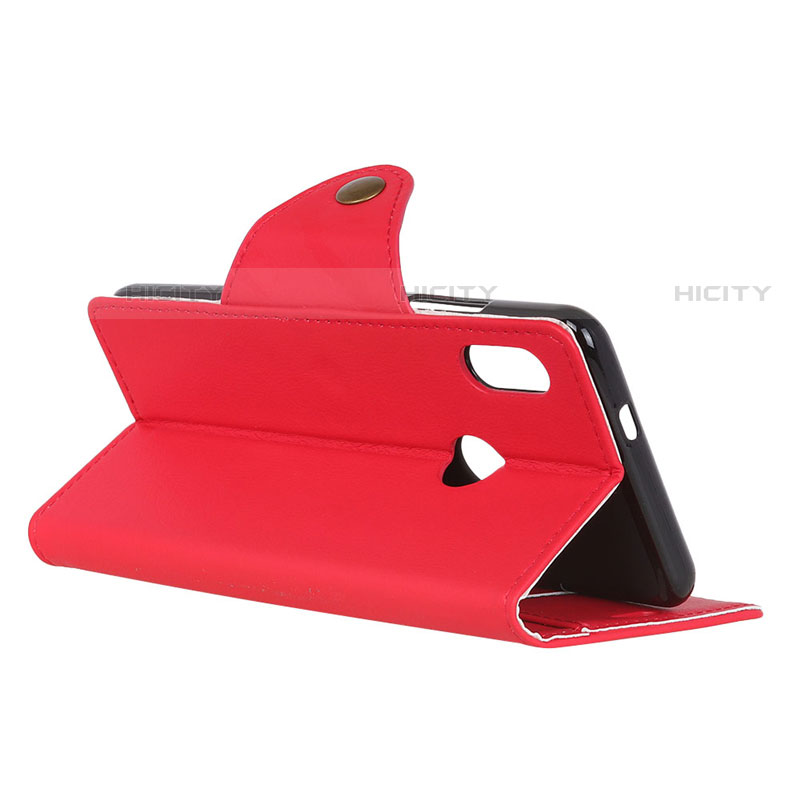 Handytasche Stand Schutzhülle Leder Hülle L02 für HTC U12 Life groß