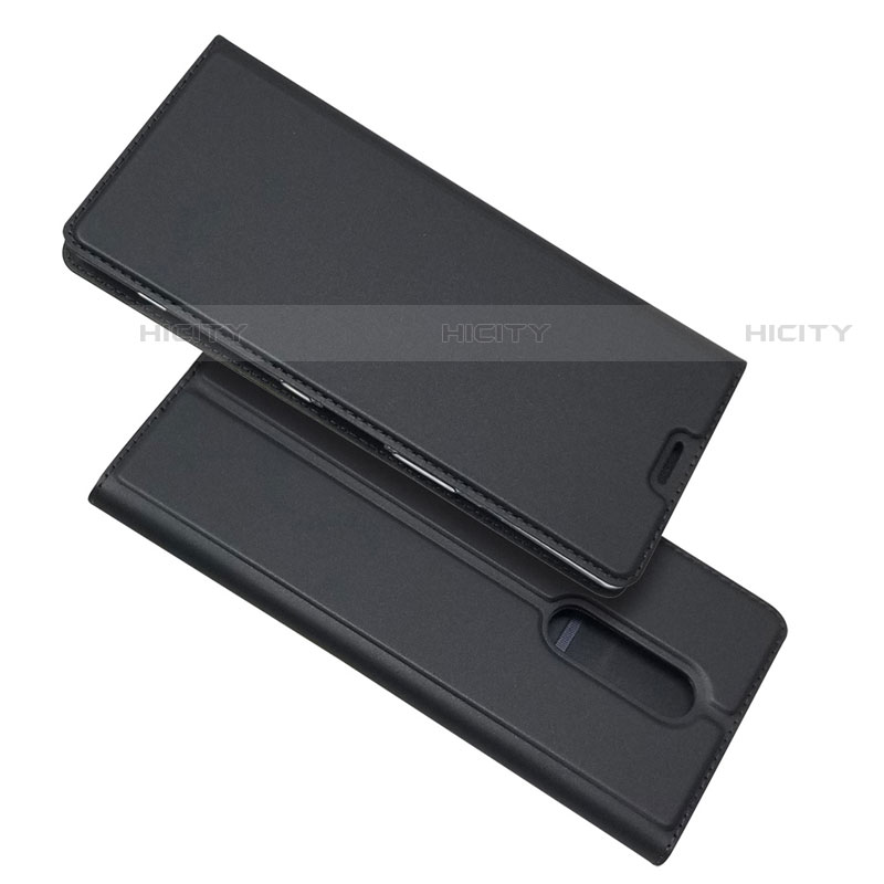 Handytasche Stand Schutzhülle Leder Hülle L02 für Sony Xperia 1 groß