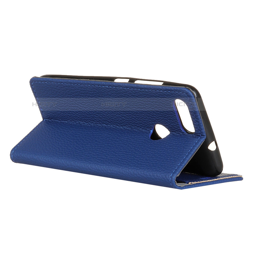 Handytasche Stand Schutzhülle Leder Hülle L03 für Asus Zenfone Max Plus M1 ZB570TL groß