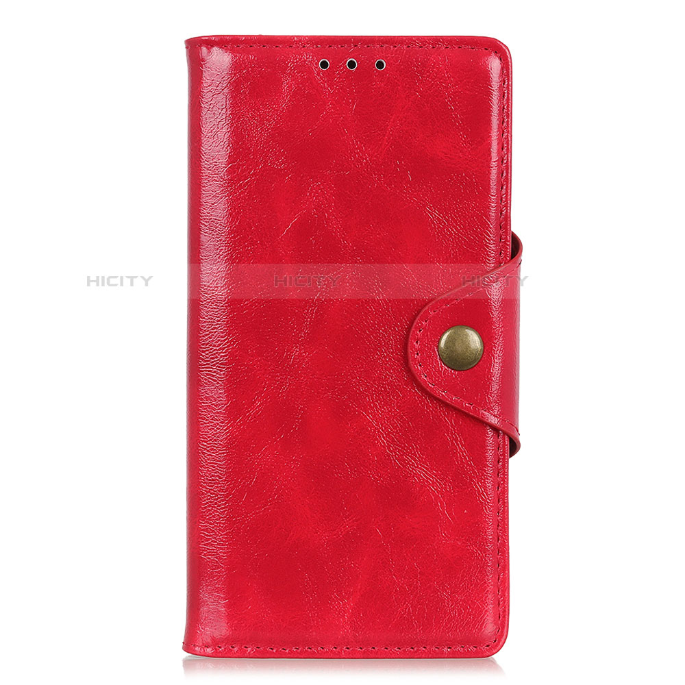 Handytasche Stand Schutzhülle Leder Hülle L03 für HTC Desire 19 Plus Rot Plus