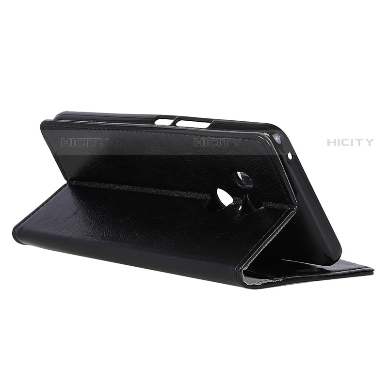 Handytasche Stand Schutzhülle Leder Hülle L03 für HTC U11 Eyes groß