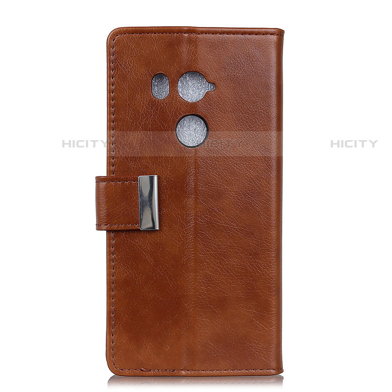 Handytasche Stand Schutzhülle Leder Hülle L03 für HTC U11 Eyes Braun Plus