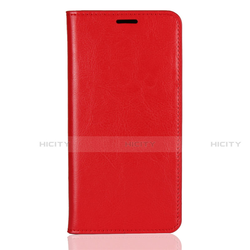 Handytasche Stand Schutzhülle Leder Hülle L03 für Huawei Enjoy 8 Plus Rot Plus