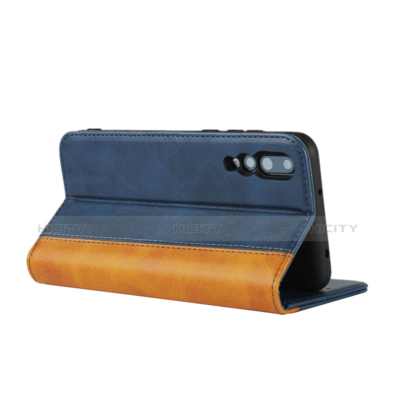 Handytasche Stand Schutzhülle Leder Hülle L03 für Huawei P20 Pro groß