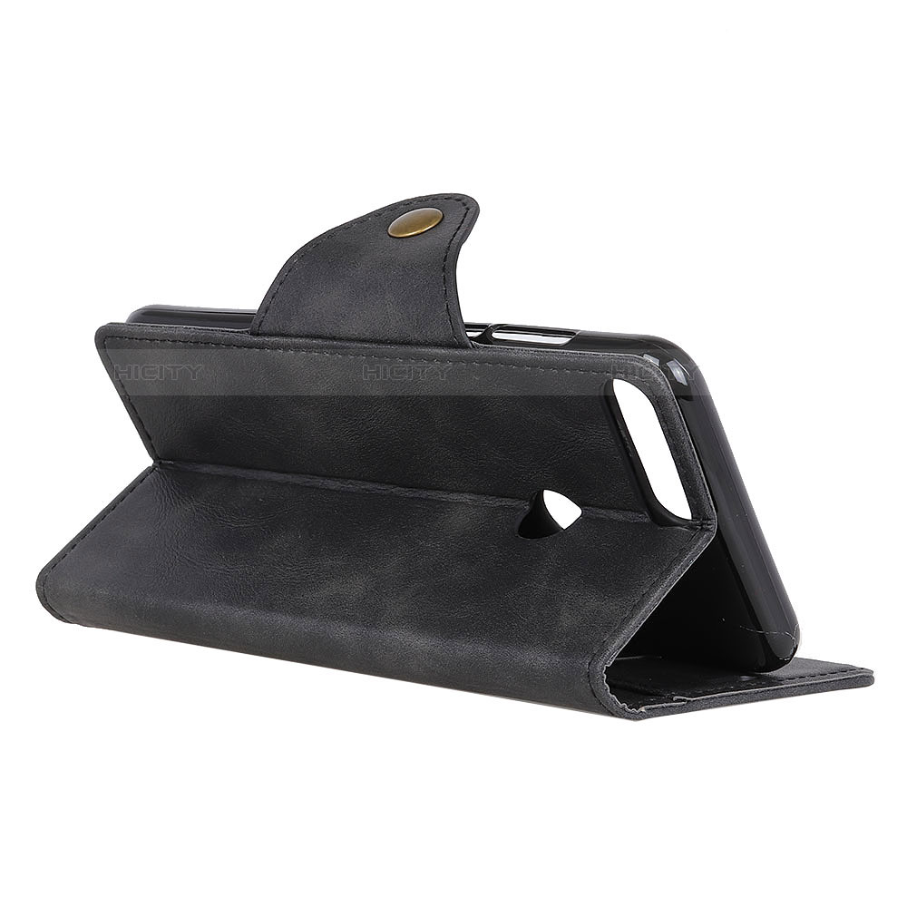 Handytasche Stand Schutzhülle Leder Hülle L04 für Alcatel 1S (2019) groß