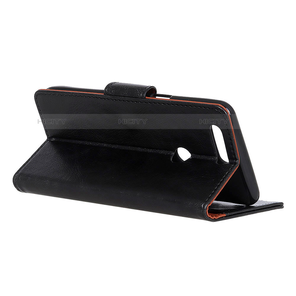 Handytasche Stand Schutzhülle Leder Hülle L04 für Asus Zenfone Max Plus M1 ZB570TL groß