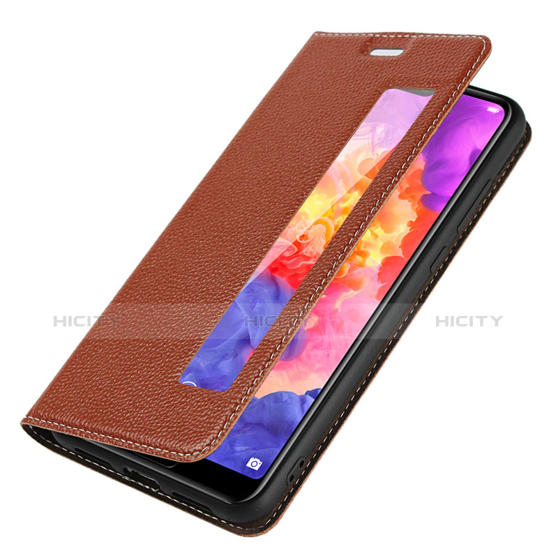 Handytasche Stand Schutzhülle Leder Hülle L04 für Huawei P20 Pro