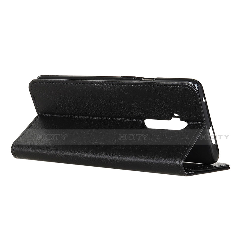 Handytasche Stand Schutzhülle Leder Hülle L04 für OnePlus 7T Pro 5G groß