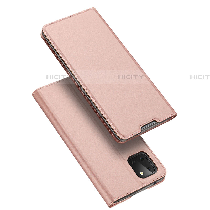 Handytasche Stand Schutzhülle Leder Hülle L04 für Samsung Galaxy A81 groß