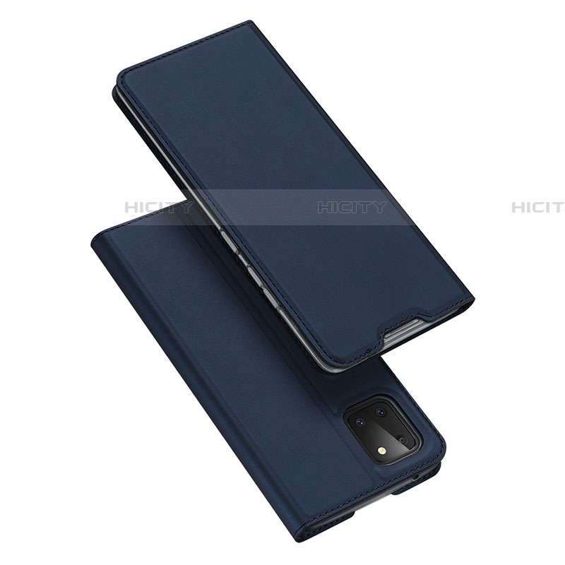 Handytasche Stand Schutzhülle Leder Hülle L04 für Samsung Galaxy A81 groß