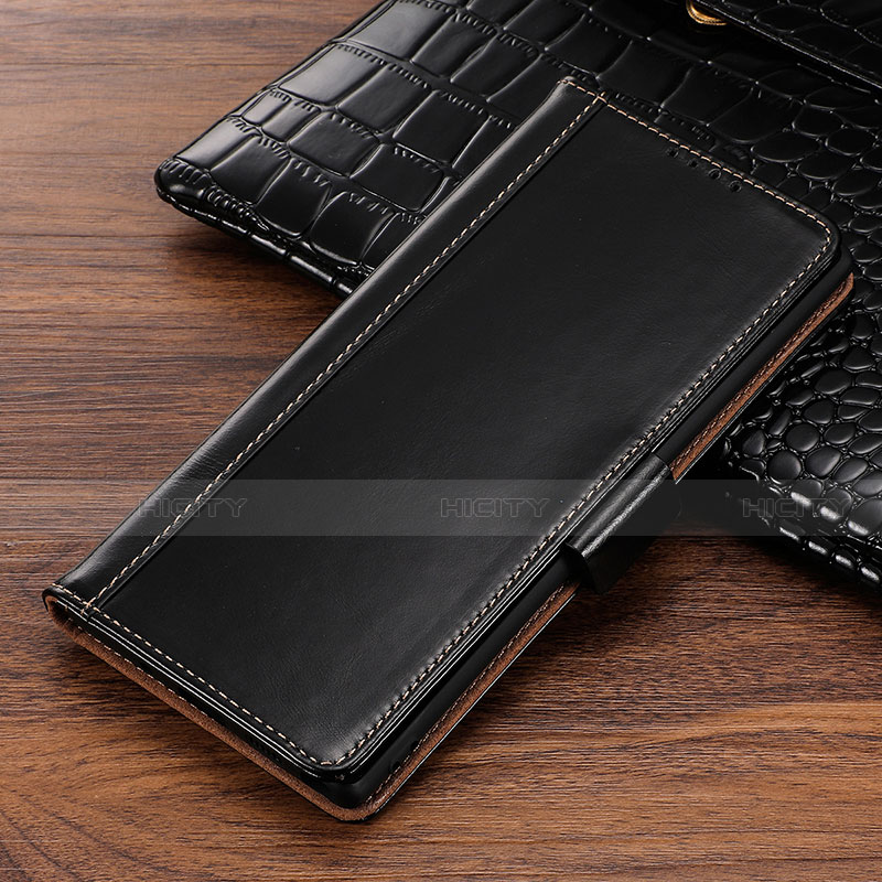 Handytasche Stand Schutzhülle Leder Hülle P01 für Samsung Galaxy Note 10 Plus 5G groß