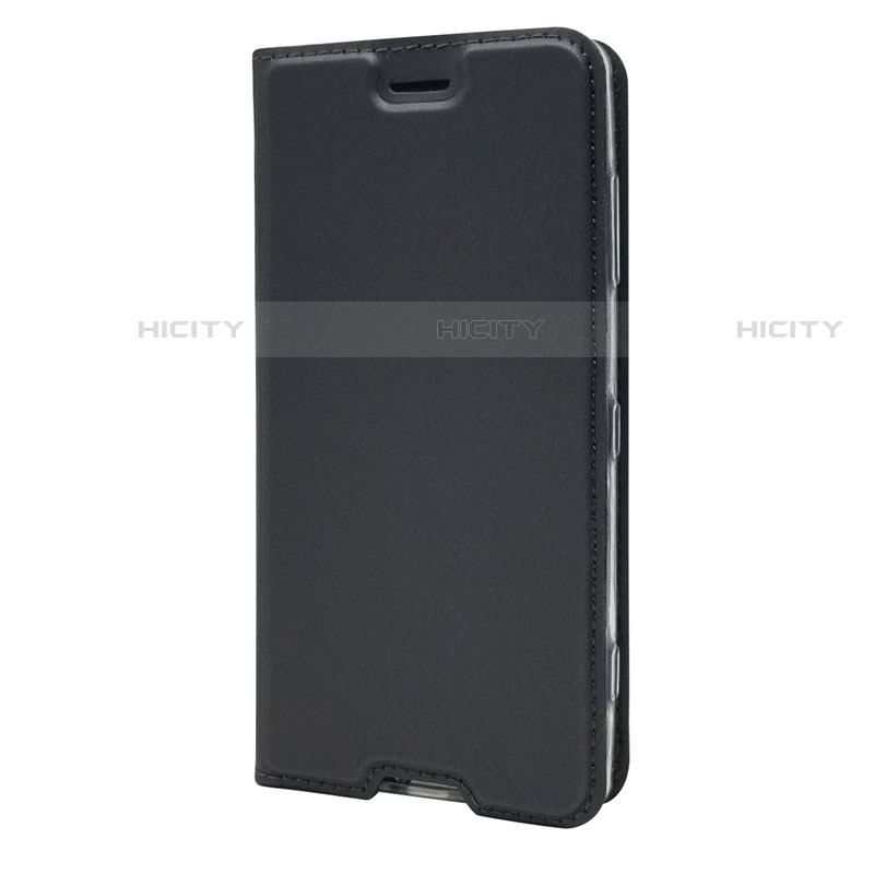 Handytasche Stand Schutzhülle Leder Hülle P01 für Sony Xperia XZ2 Compact